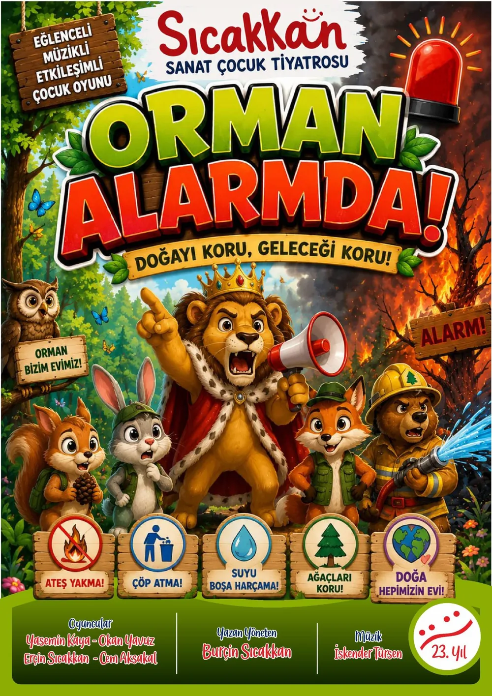 ORMAN ALARMDA